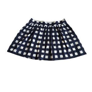 Banana Republic Gingham Lined Mini Skirt Size 12p‎